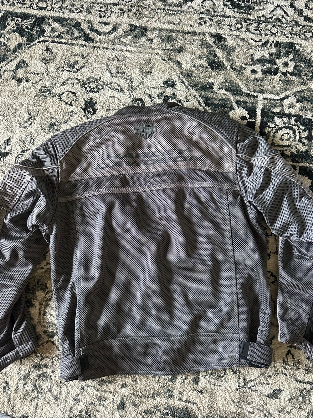 Harley-Davidson Gray Mesh Riding Jacket - Picture 5 of 7
